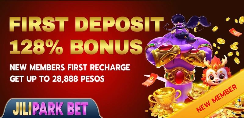 First Deposit 128% Bonus